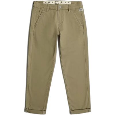 Women's Trousers G-Star Kate Chino Vert 27x32 Women's Trousers G-Star Kate Chino Vert 27x32