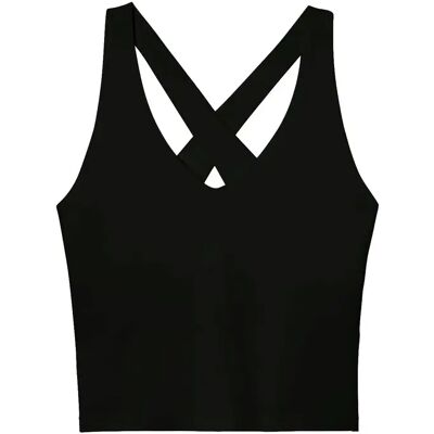 Girlfriend Collective Zoe Tank Top - Black - Size XL - Tank Top Girlfriend Collective Zoe Tank Top - Black - Size XL - Tank Top