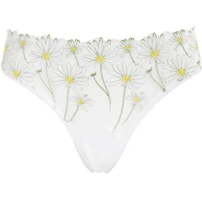 Women's tanga Huit Danse Des Fleurs Blanc XS Women's tanga Huit Danse Des Fleurs Blanc XS