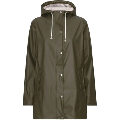 Ilse Jacobsen RAIN228FR Green Waterproof Rain Jacket - Rain Jacket Ilse Jacobsen RAIN228FR Green Waterproof Rain Jacket - Rain Jacket