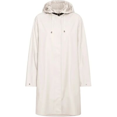 Women's Polyurethane A-Line Waterproof Jacket Ilse Jacobsen Hornbæk Blanc 44 Women's Polyurethane A-Line Waterproof Jacket Ilse Jacobsen Hornbæk Blanc 44
