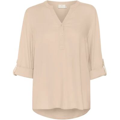 KAFFE Kamilia Grey Blouse - Women KAFFE Kamilia Grey Blouse - Women