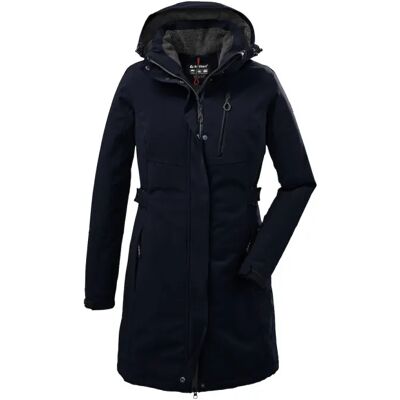 Women's hooded waterproof jacket Killtec Kow 165 Bleu 48 Women's hooded waterproof jacket Killtec Kow 165 Bleu 48