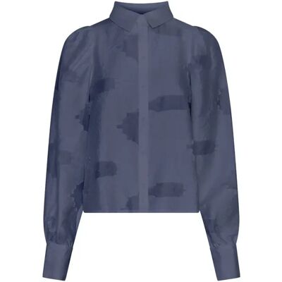 Woman's shirt Moss Copenhagen Orkidea Bleu S Woman's shirt Moss Copenhagen Orkidea Bleu S