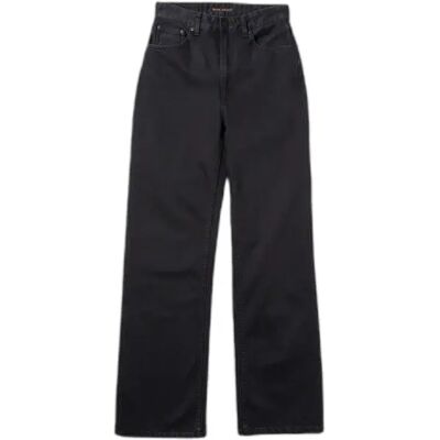 Nudie Jeans Eileen Black Wide Leg - Jeans Nudie Jeans Eileen Black Wide Leg - Jeans