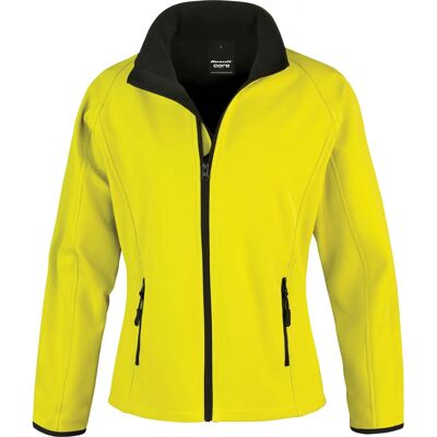 Jacket Result Softshell Femme Printable Jaune M Jacket Result Softshell Femme Printable Jaune M
