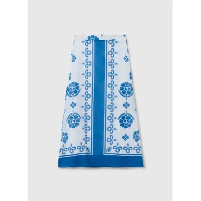 Women's Cotton Maxi Skirt Stefanel Multicolore XS Women's Cotton Maxi Skirt Stefanel Multicolore XS