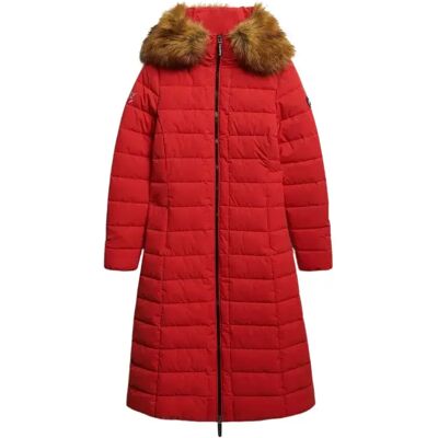 Women's long jacket Superdry New Arctic Rouge M Women's long jacket Superdry New Arctic Rouge M
