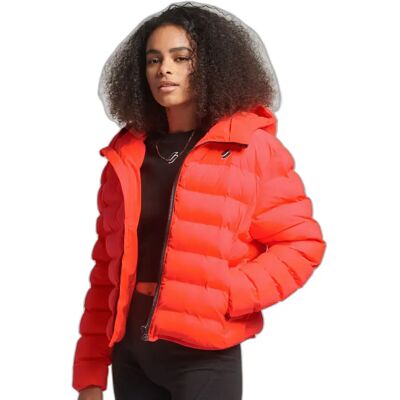 Puffer Jacket Superdry Code All Seasons Orange 38 Puffer Jacket Superdry Code All Seasons Orange 38