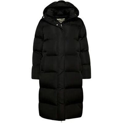 Women's hooded parka Superdry Longline Noir XL Women's hooded parka Superdry Longline Noir XL