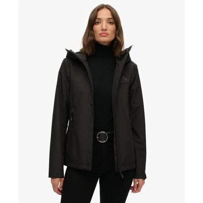 Women's waterproof jacket Superdry Noir XS Women's waterproof jacket Superdry Noir XS
