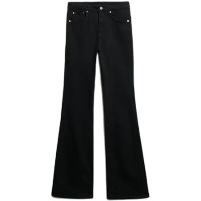 Women's high bootcut jeans Superdry Noir 28x30 Women's high bootcut jeans Superdry Noir 28x30