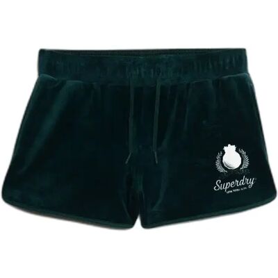 Velvet shorts for women Superdry Country Club Vert XL Velvet shorts for women Superdry Country Club Vert XL