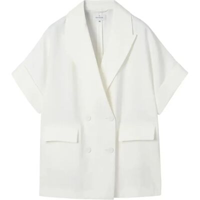 Women’s Double-Breasted Blazer Tatuum Teteri 1 Blanc 36 Women’s Double-Breasted Blazer Tatuum Teteri 1 Blanc 36