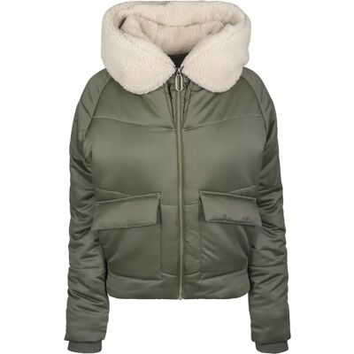 Urban Classics Women's parka Urban Classic herpa hooded Vert XL Urban Classics Women's parka Urban Classic herpa hooded Vert XL