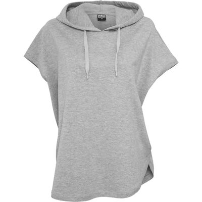 Urban Classics Women's hooded sweatshirt urban Classic basic terry Gris XS Urban Classics Women's hooded sweatshirt urban Classic basic terry Gris XS