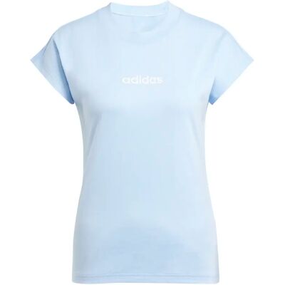 Women's T-shirt adidas Essentials Linear Blue XL Women's T-shirt adidas Essentials Linear Blue XL