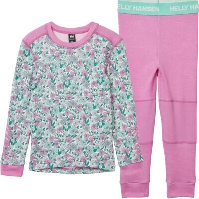 Baby merino wool underwear set Helly Hansen Graphic Lifa Rose 1 an Baby merino wool underwear set Helly Hansen Graphic Lifa Rose 1 an