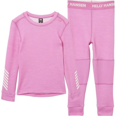 Merino wool baby underwear set Helly Hansen Lifa Rose 1 an Merino wool baby underwear set Helly Hansen Lifa Rose 1 an