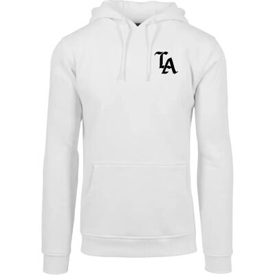 Hooded sweatshirt Mister Tee LA Blanc XS Hooded sweatshirt Mister Tee LA Blanc XS