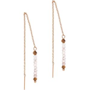 Drop earrings in moonstone for women Sloya Lumia Blanc 11,5 cm x 3 mm Drop earrings in moonstone for women Sloya Lumia Blanc 11,5 cm x 3 mm