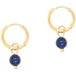 Lapis lazuli hoop earrings for women Sloya Serena Bleu 2x1,1 cm Lapis lazuli hoop earrings for women Sloya Serena Bleu 2x1,1 cm