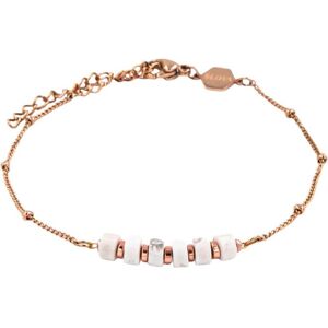 Howlite stone bracelet for women Sloya Piana Blanc 16,5/21,5 cm Howlite stone bracelet for women Sloya Piana Blanc 16,5/21,5 cm