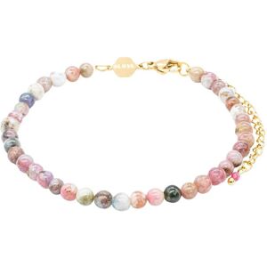 Tourmaline Stone Bracelet for Women Sloya Serena Rose 17,5/23 cm Tourmaline Stone Bracelet for Women Sloya Serena Rose 17,5/23 cm