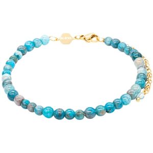 Apatite Stone Bracelet for Women Sloya Serena Bleu 17,5/23 cm Apatite Stone Bracelet for Women Sloya Serena Bleu 17,5/23 cm