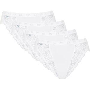 Women's briefs Sloggi Chic Tai 4P Blanc 48 Women's briefs Sloggi Chic Tai 4P Blanc 48