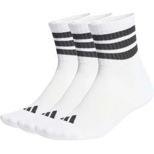 Mid-calf cushioned socks adidas 3 stripes (x3) Blanc 40/42 Mid-calf cushioned socks adidas 3 stripes (x3) Blanc 40/42