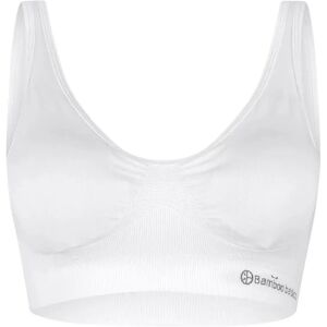 Padded women's bustier Bamboo Basics Fleur Blanc S Padded women's bustier Bamboo Basics Fleur Blanc S