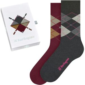 Women's socks Burlington Basic Gift Box (x2) Gris 36/41 Women's socks Burlington Basic Gift Box (x2) Gris 36/41