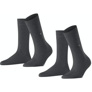 Women's socks Burlington Everyday (x2) Gris 36/41 Women's socks Burlington Everyday (x2) Gris 36/41