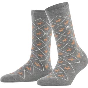 Women's socks Burlington Reindeer Gris 36/41 Women's socks Burlington Reindeer Gris 36/41