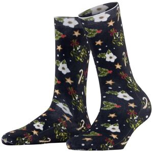 Women's socks Burlington Fancy Christmas Bleu 36/41 Women's socks Burlington Fancy Christmas Bleu 36/41