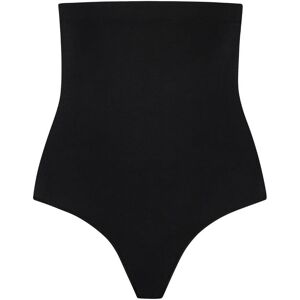 High-waisted women's shaping thong Bye Bra Soft Touch Seamless Noir XL High-waisted women's shaping thong Bye Bra Soft Touch Seamless Noir XL