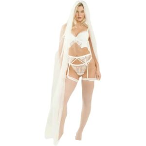 Women's garter Esotiq Ines Blanc L/XL Women's garter Esotiq Ines Blanc L/XL