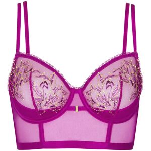 Underwired bustier bra for women Lisca Jive Violet 95B Underwired bustier bra for women Lisca Jive Violet 95B