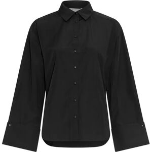 Woman's shirt Moss Copenhagen Natalia Zenika Noir S/M Woman's shirt Moss Copenhagen Natalia Zenika Noir S/M