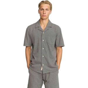 Chemise cubaines Revolution Jaquard Noir L Chemise cubaines Revolution Jaquard Noir L