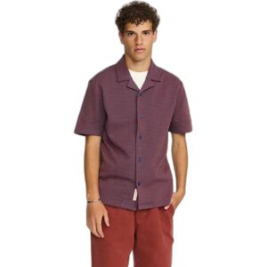 Chemise cubaines Revolution Jaquard Rouge XL Chemise cubaines Revolution Jaquard Rouge XL