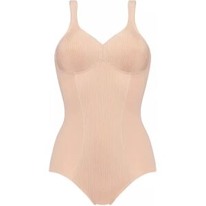 Women's soft cotton bodysuit Triumph Modern Beige 110 B Women's soft cotton bodysuit Triumph Modern Beige 110 B