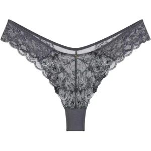 Women's knickers Triumph Sensual Spotlight Highleg Brazilian Gris 38 Women's knickers Triumph Sensual Spotlight Highleg Brazilian Gris 38