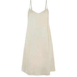 Women's viscose satin babydoll dress Urban Classics Blanc M Women's viscose satin babydoll dress Urban Classics Blanc M