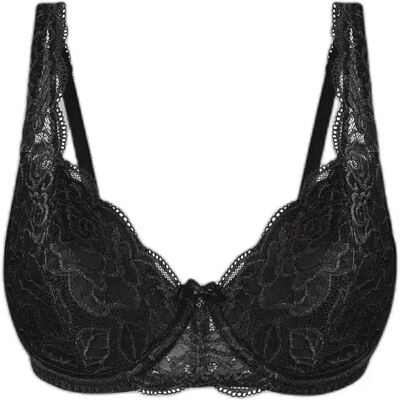 Balconette Bra Women Change Lingerie Florence Noir 70D Balconette Bra Women Change Lingerie Florence Noir 70D