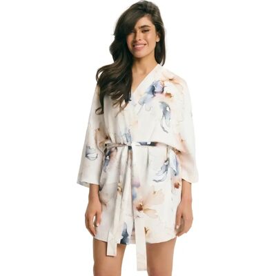 Women's robe Esotiq Delightful Beige S Women's robe Esotiq Delightful Beige S
