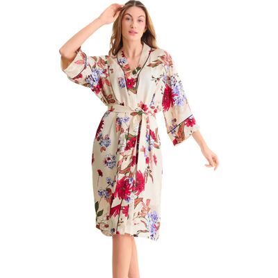 Women's robe Lisca Tamara Beige 44 Women's robe Lisca Tamara Beige 44