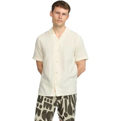 Chemise cubaines Revolution Blanc M Chemise cubaines Revolution Blanc M