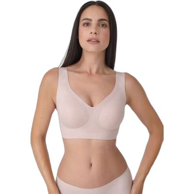 Bustier for women Sassa Bonded Micro Rose 2XL Bustier for women Sassa Bonded Micro Rose 2XL